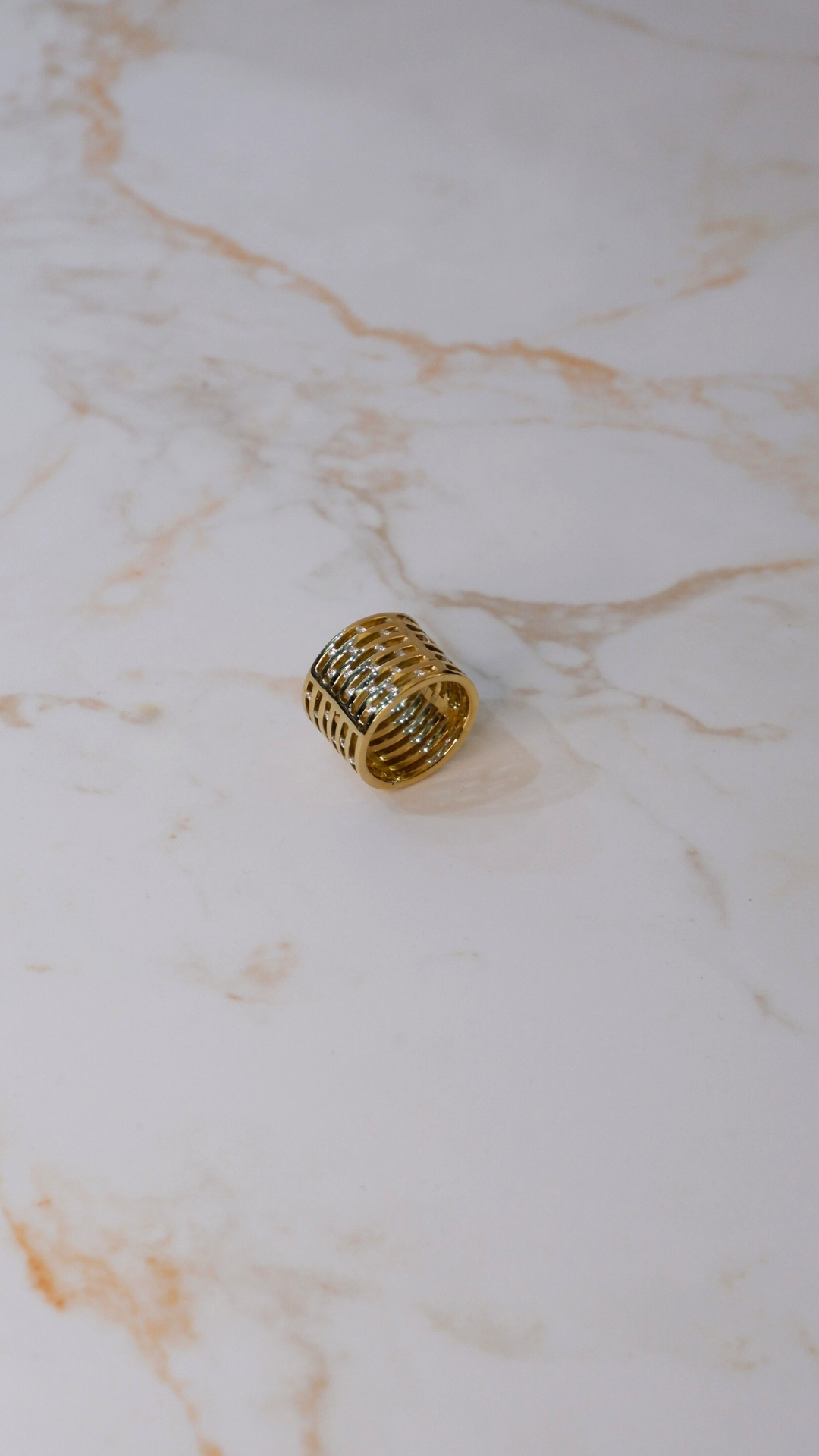 ANELLO DISCHI ORO GIALLO