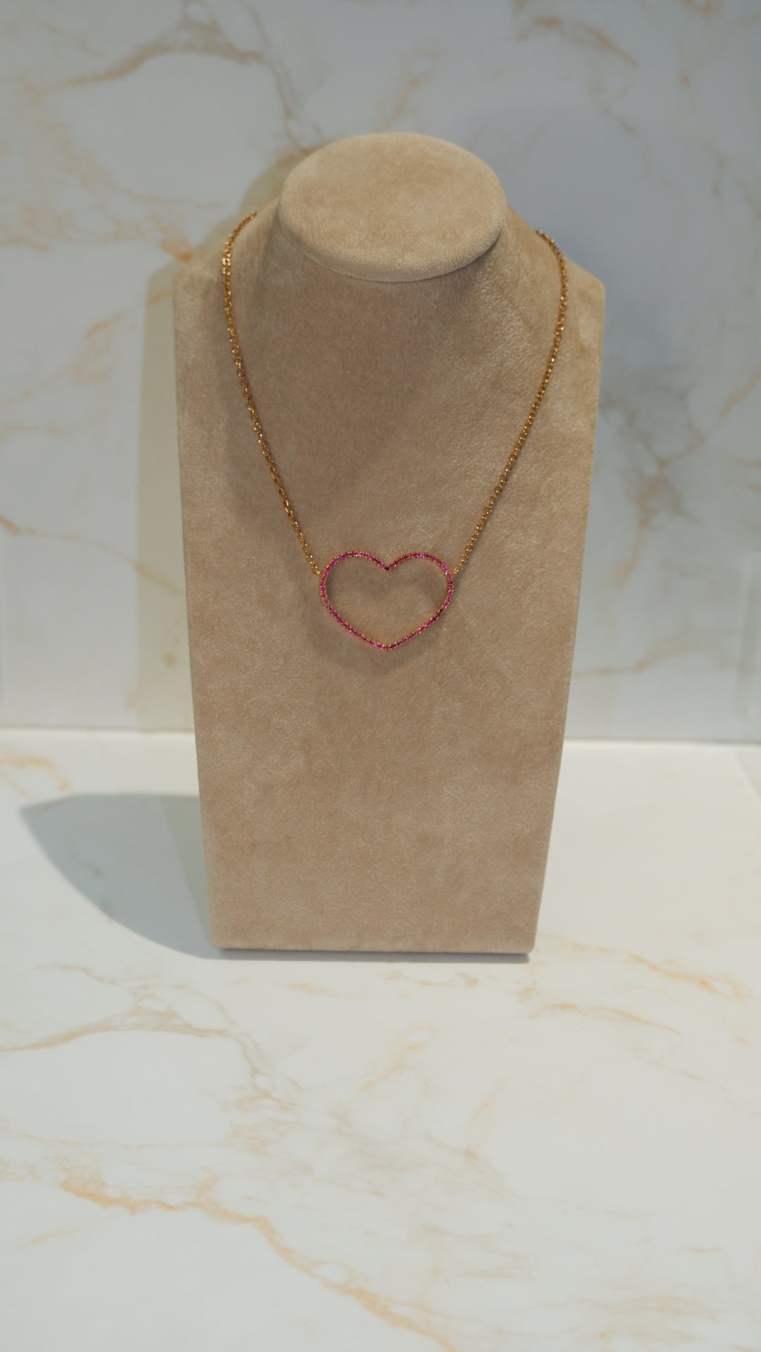 COLLANA RED HEART
