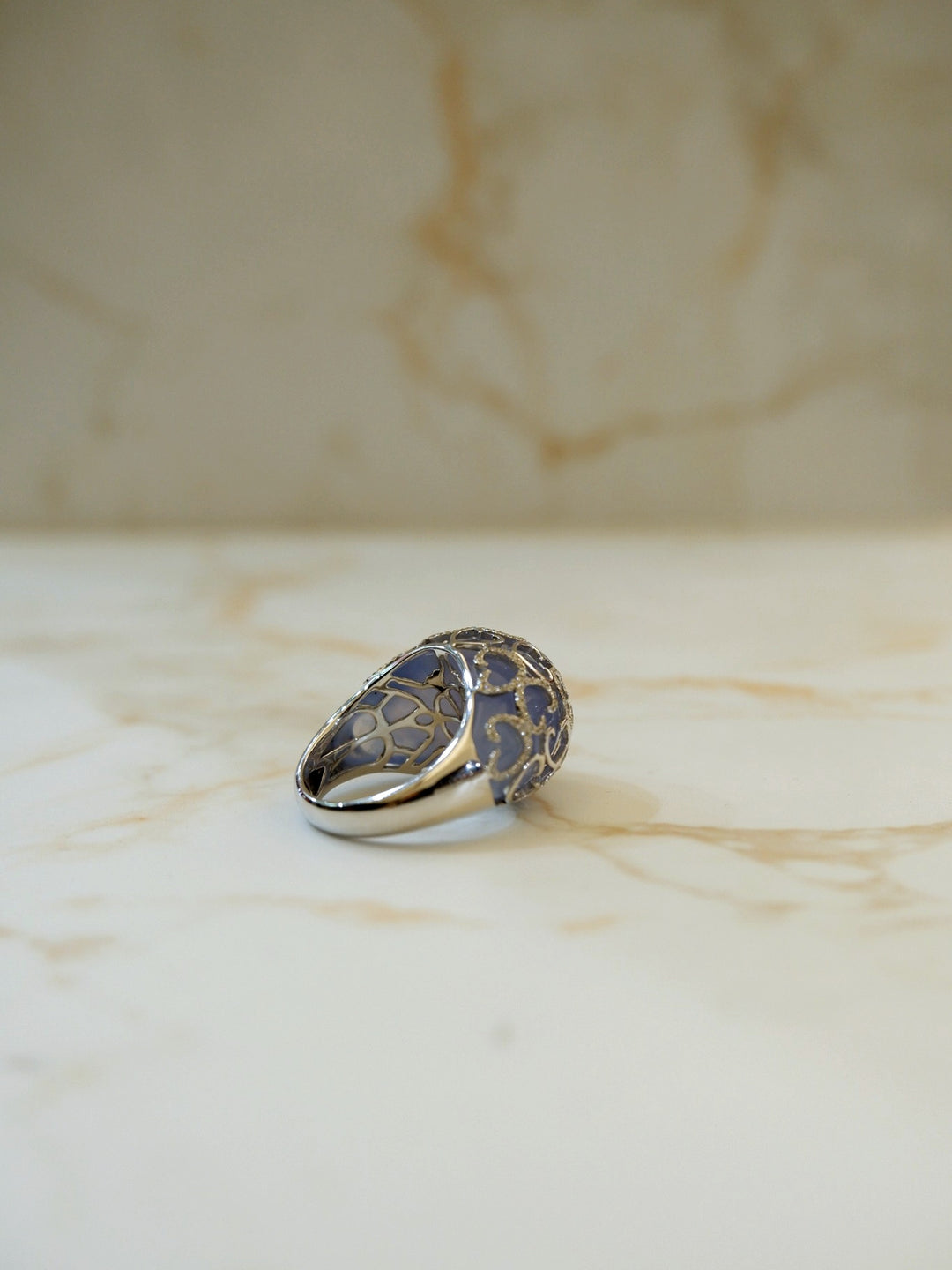 ANELLO BOMBATO CUORI