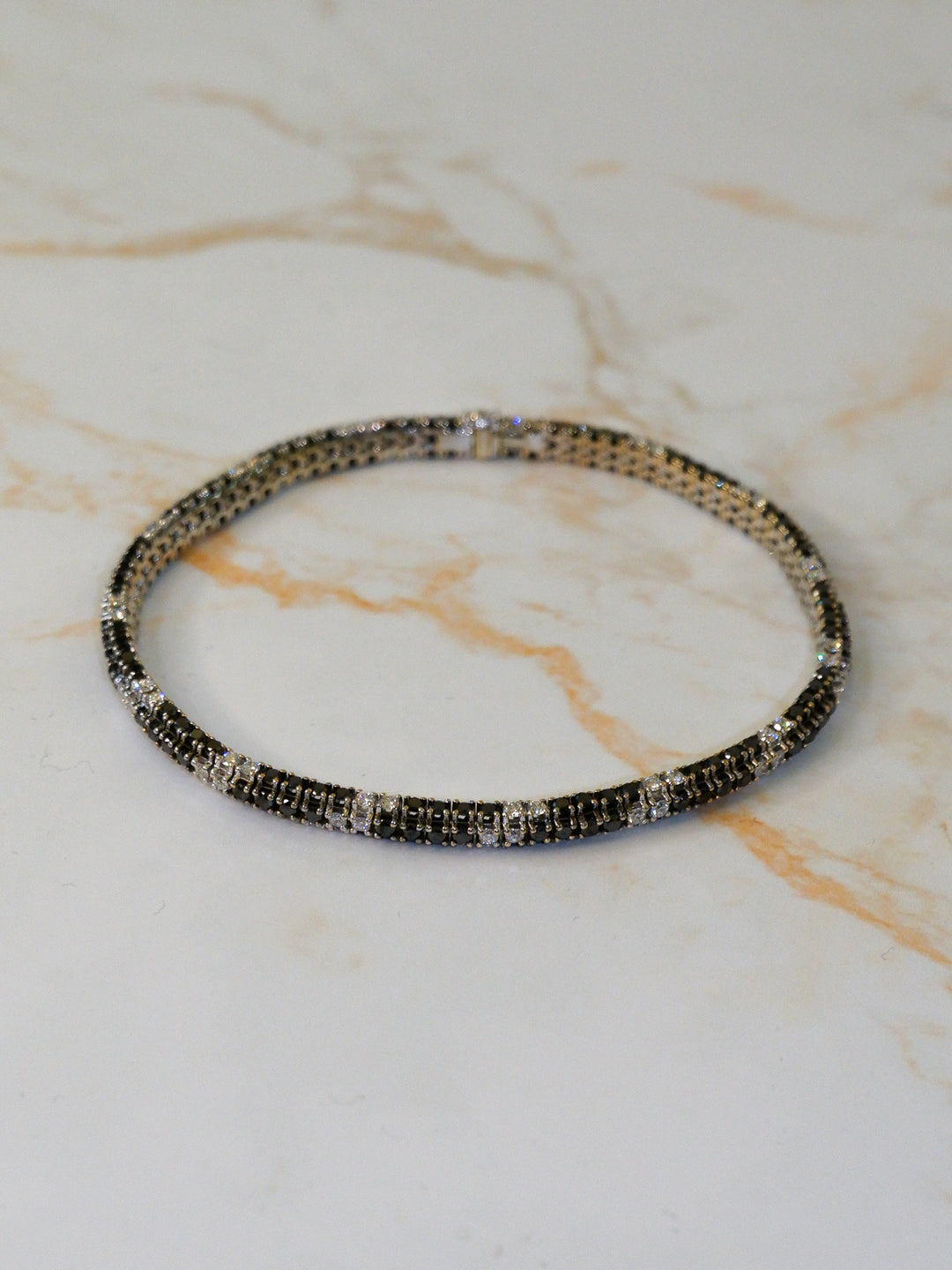 BRACCIALE TENNIS SALT & PEPPER