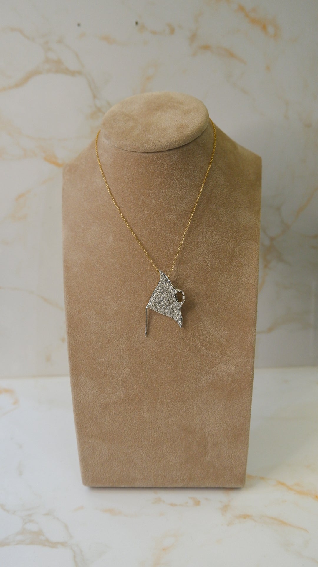 COLLANA MANTA PICCOLA DIAMONDS