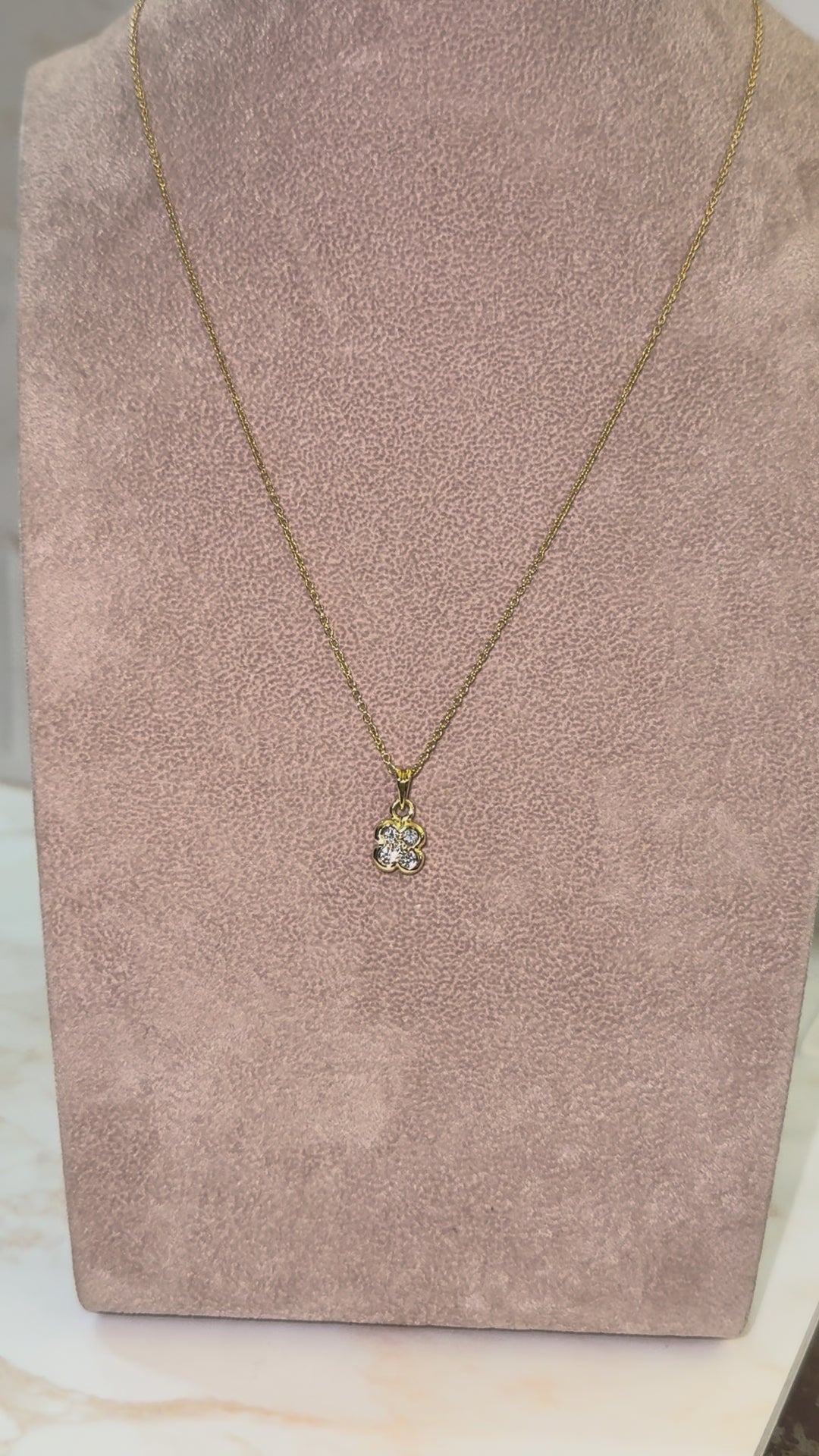 COLLANA QUADRIFOGLIO