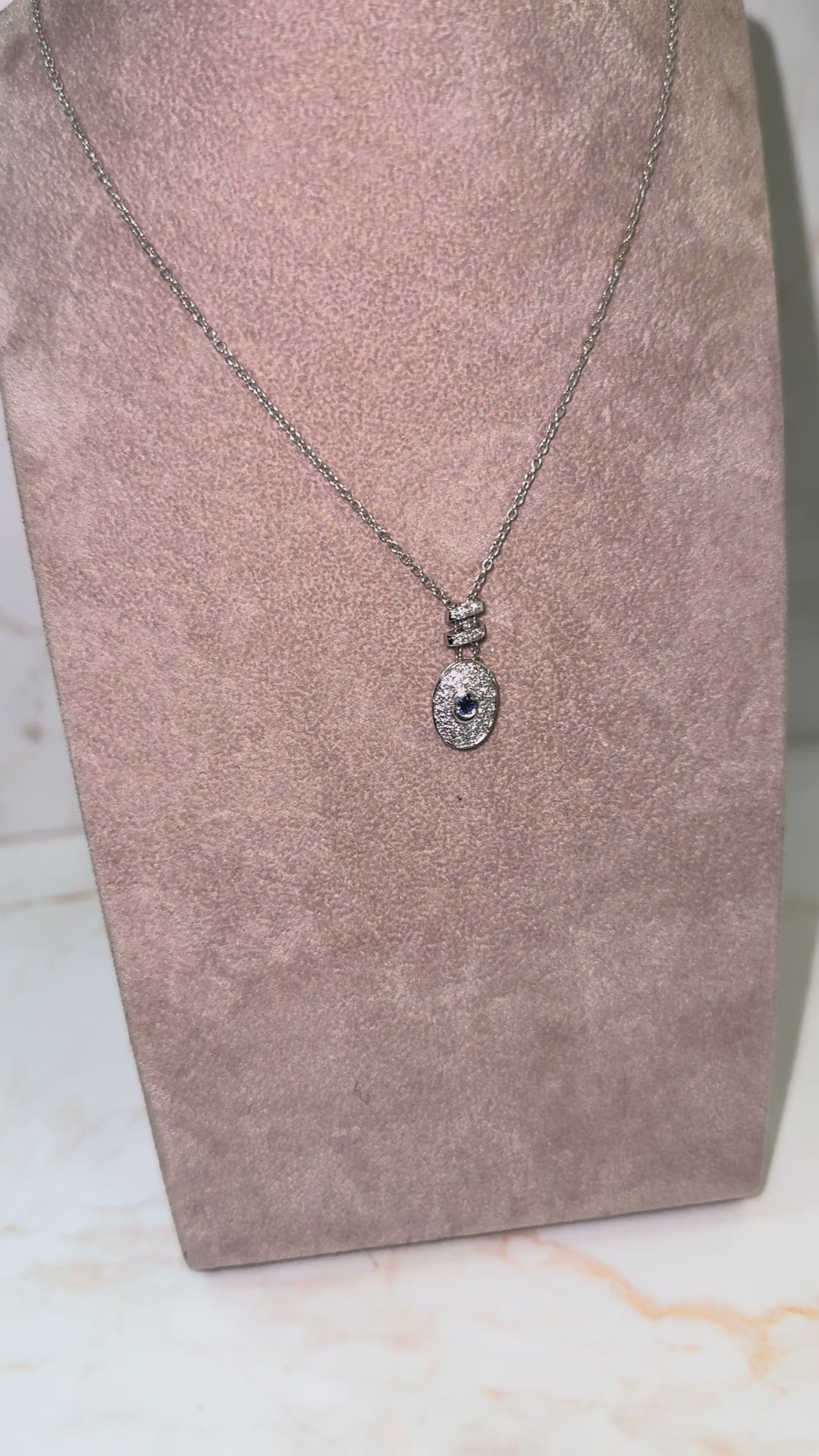 COLLANA OCCHIO BLU