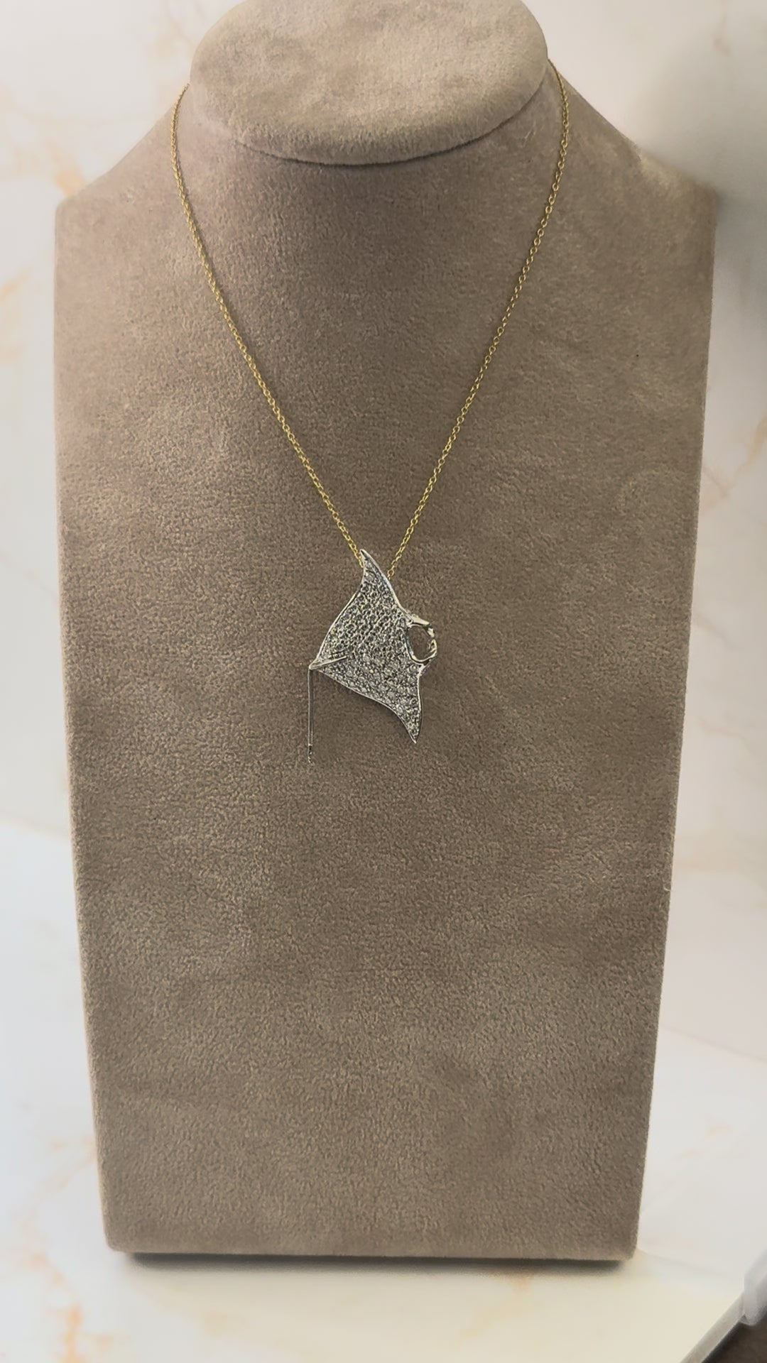 COLLANA MANTA PICCOLA DIAMONDS