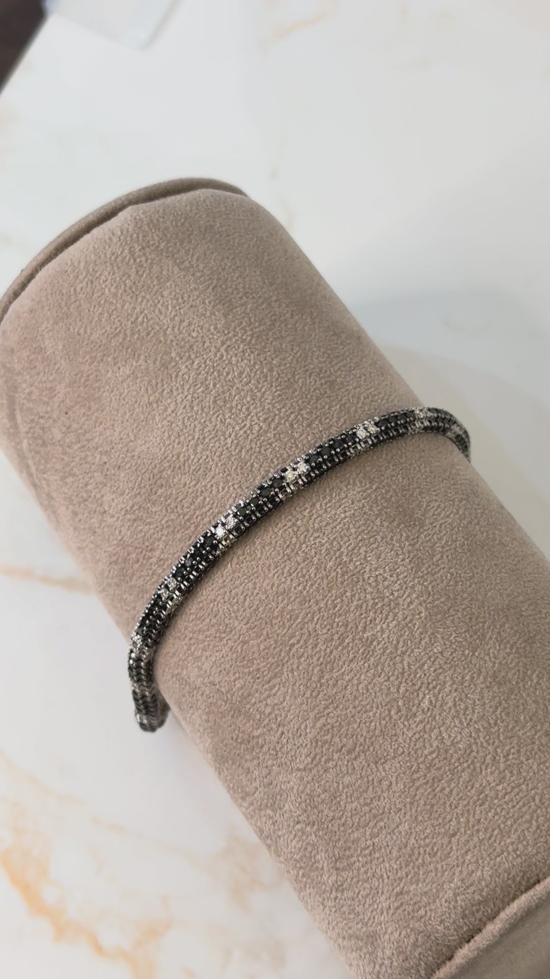 BRACCIALE TENNIS SALT & PEPPER