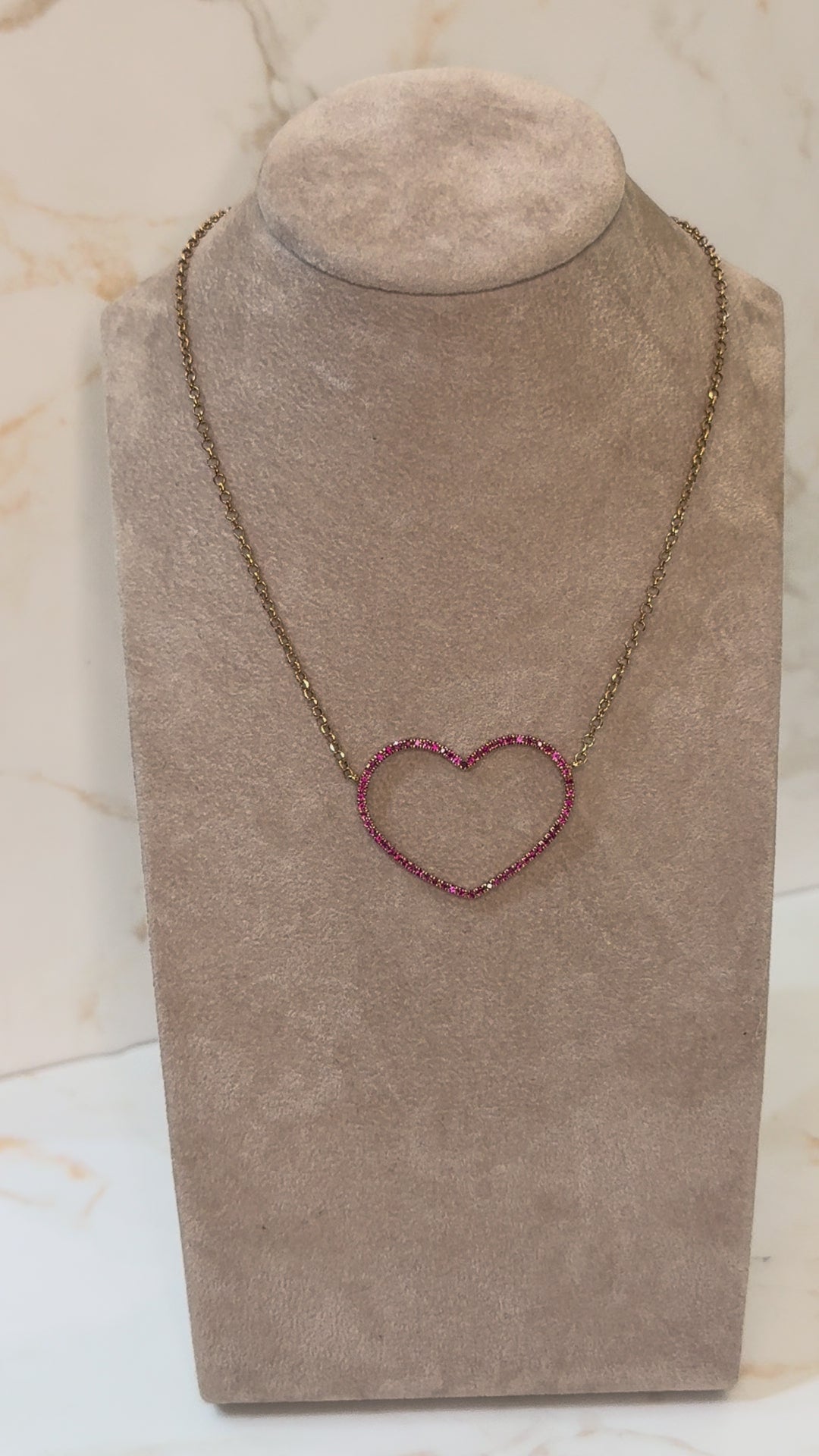 COLLANA RED HEART